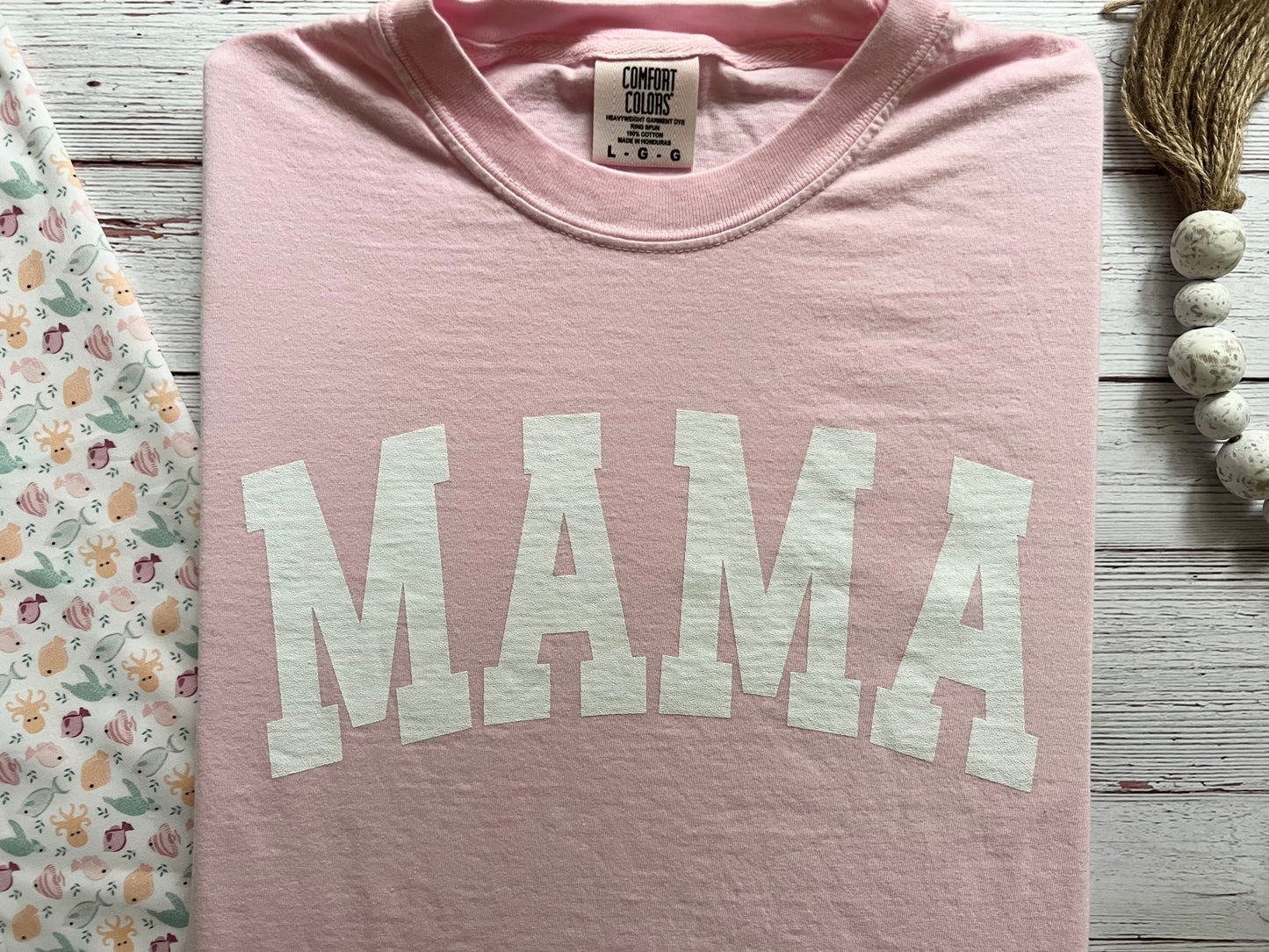 MAMA Screen Printed Comfort Colors T-Shirt