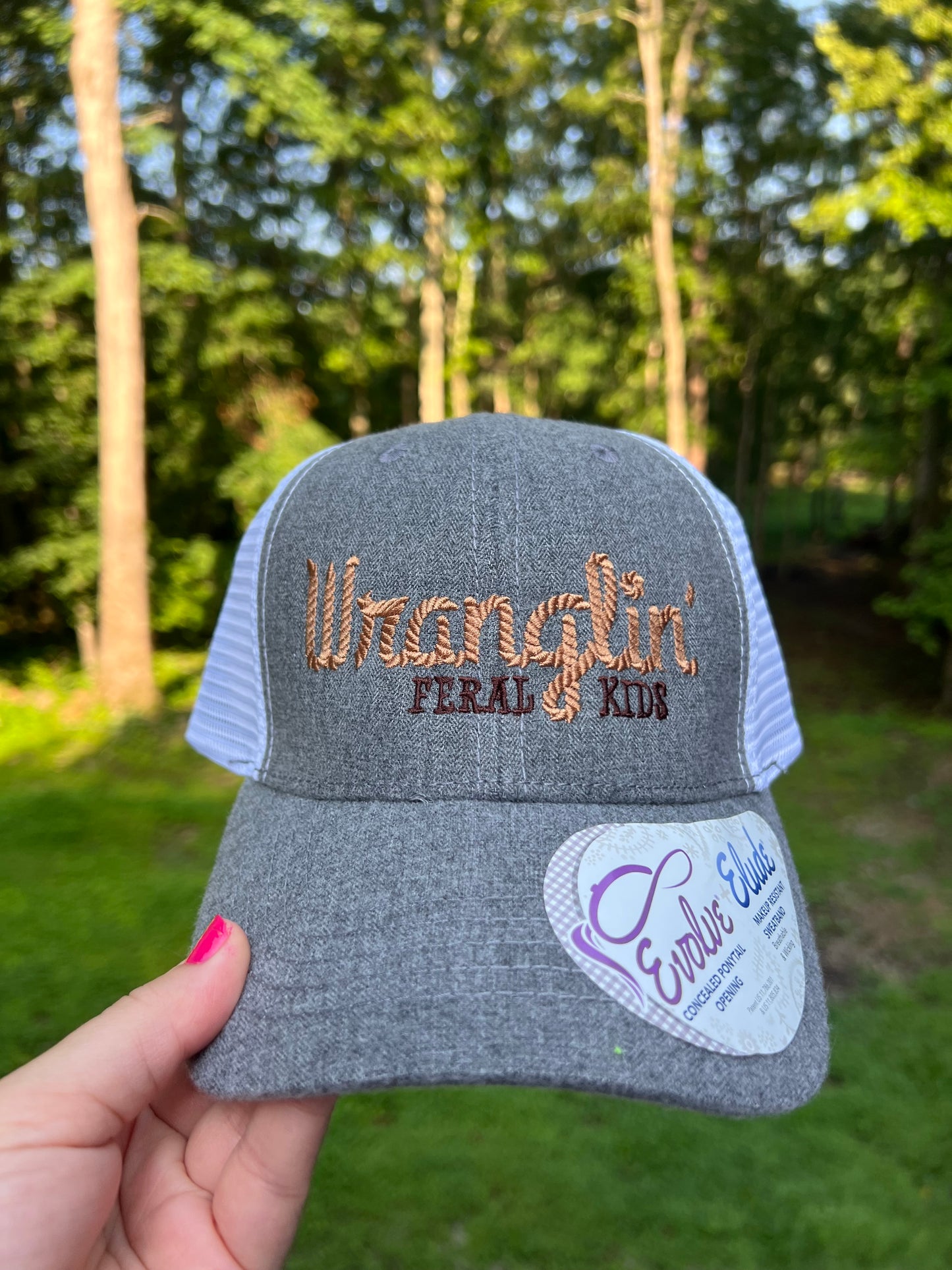 Wranglin' Feral Kids Women's Trucker Hat