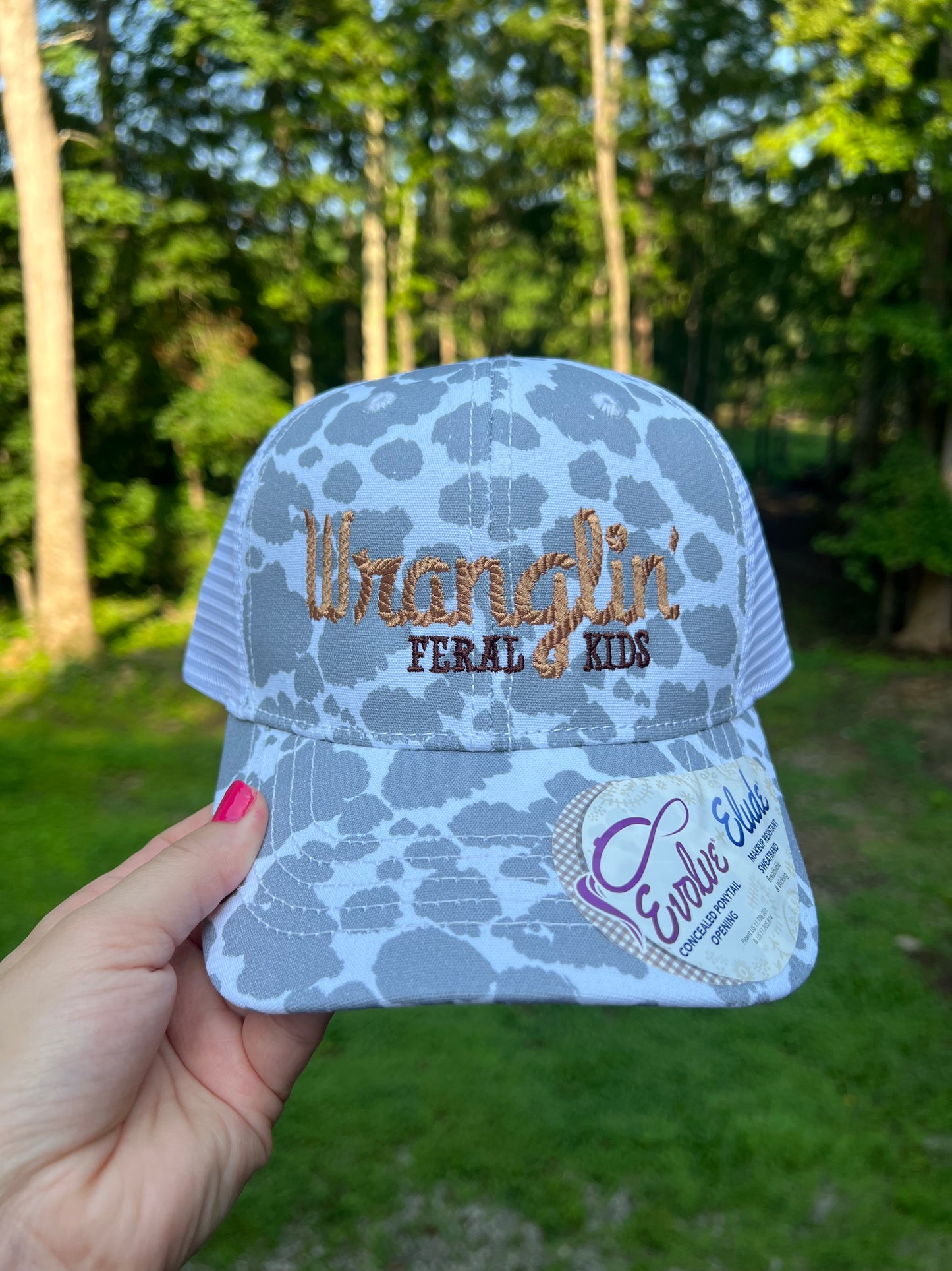 Wranglin' Feral Kids Women's Trucker Hat
