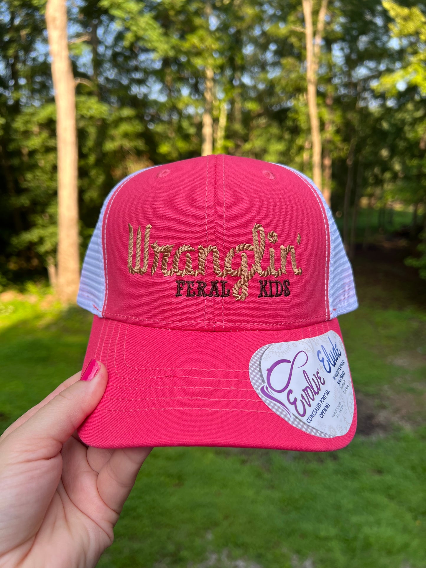Wranglin' Feral Kids Women's Trucker Hat