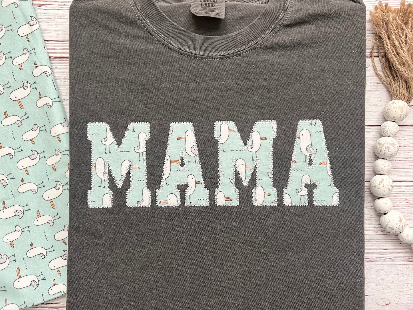 Seagull MAMA Comfort Colors T-Shirt - Embroidered