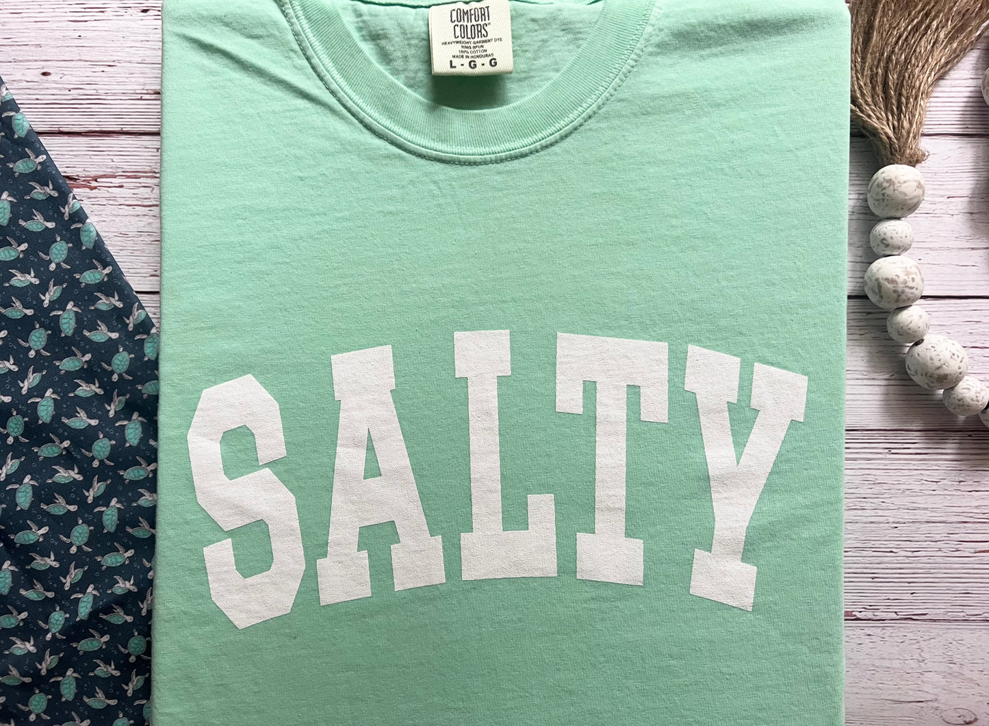 SALTY Screen Printed Comfort Colors T-Shirt