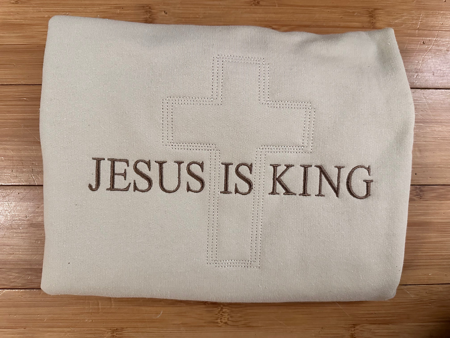 JESUS IS KING Sweatshirt