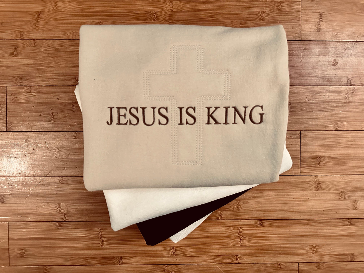 JESUS IS KING Sweatshirt