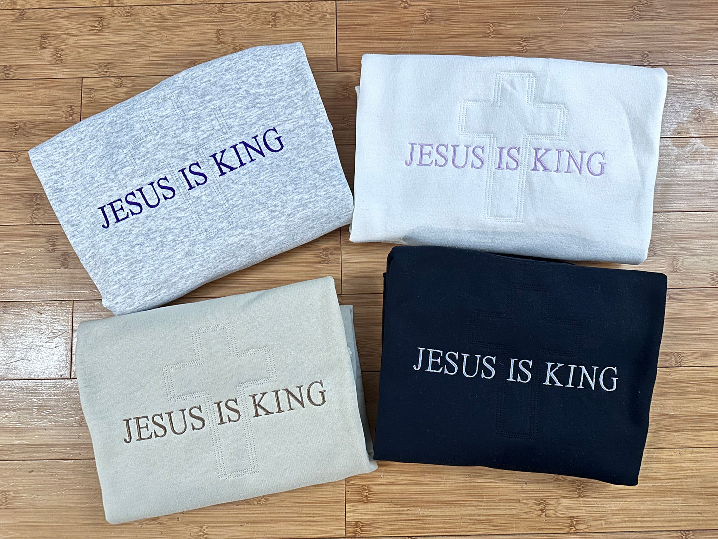 JESUS IS KING Sweatshirt