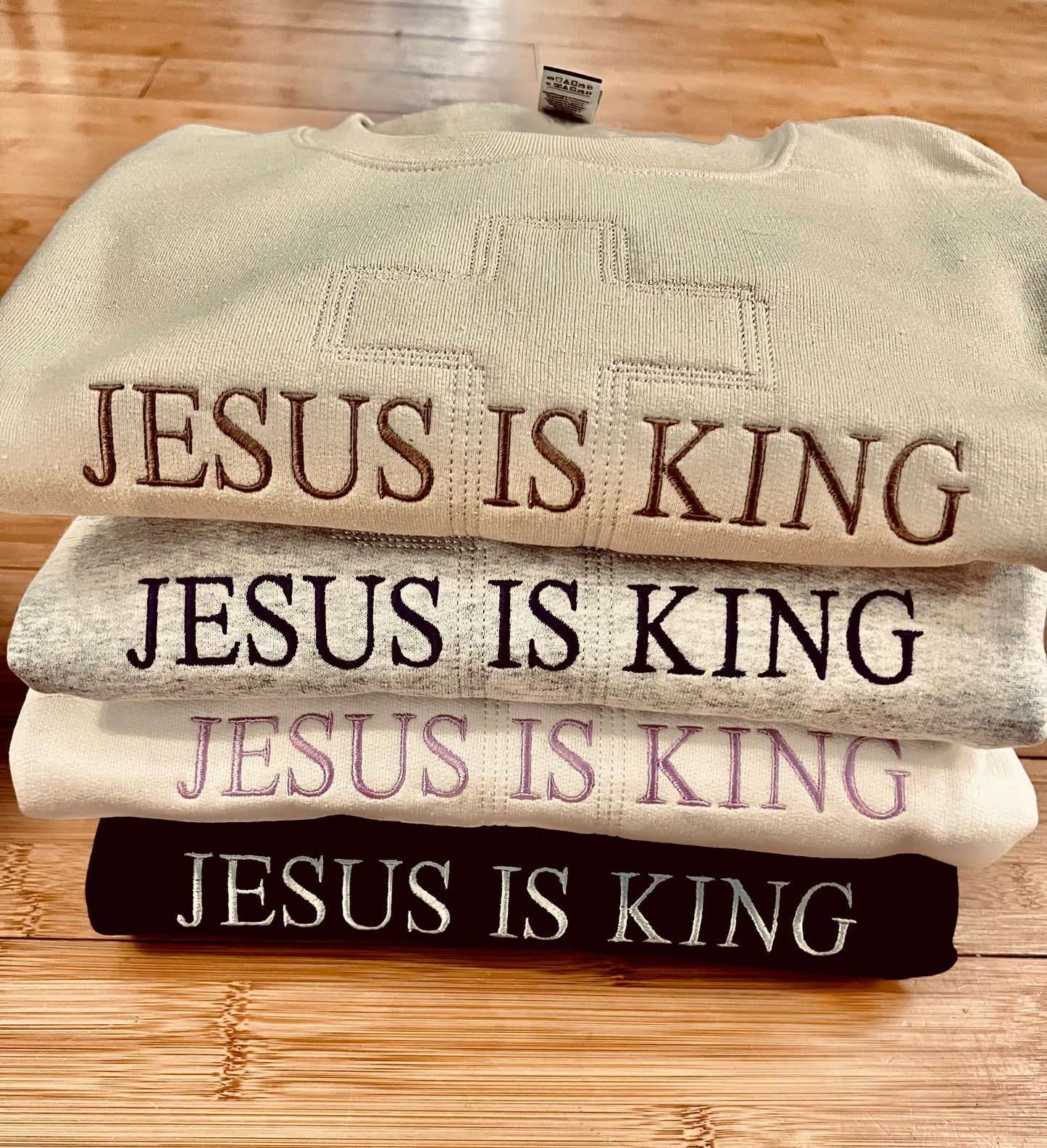 JESUS IS KING Sweatshirt