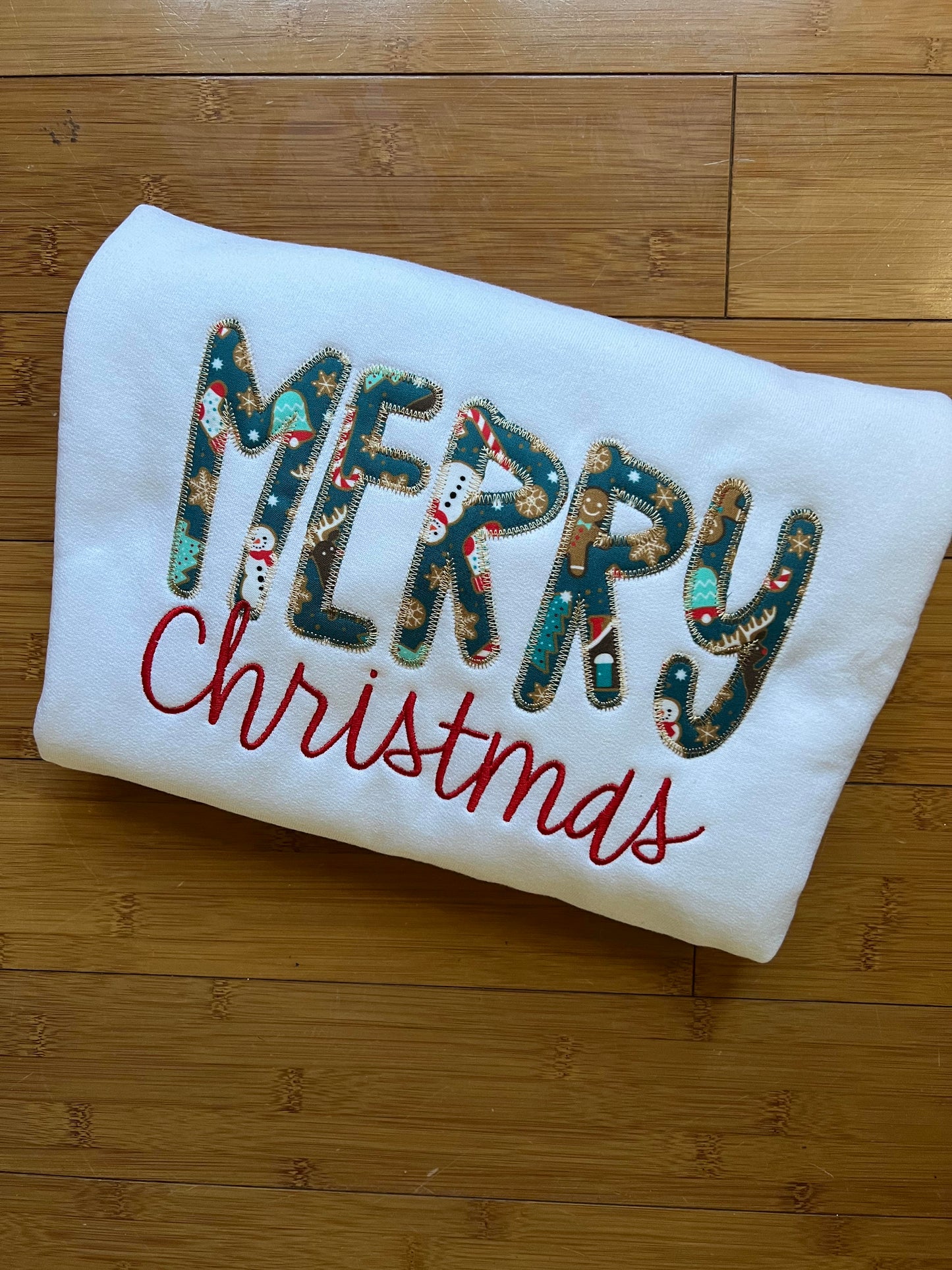 Christmas Appliqué Shirt