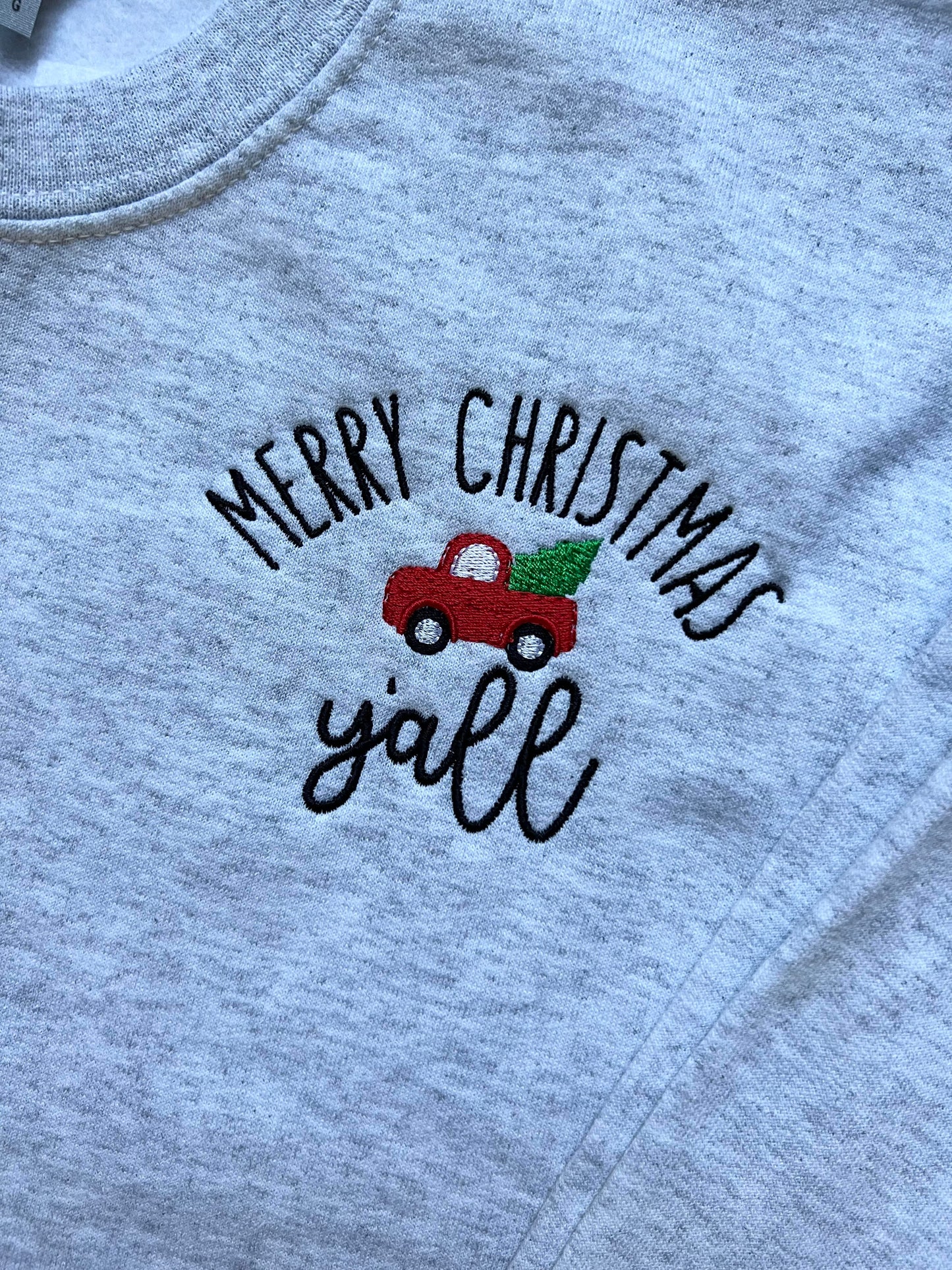 Merry Christmas Y'all Sweatshirt